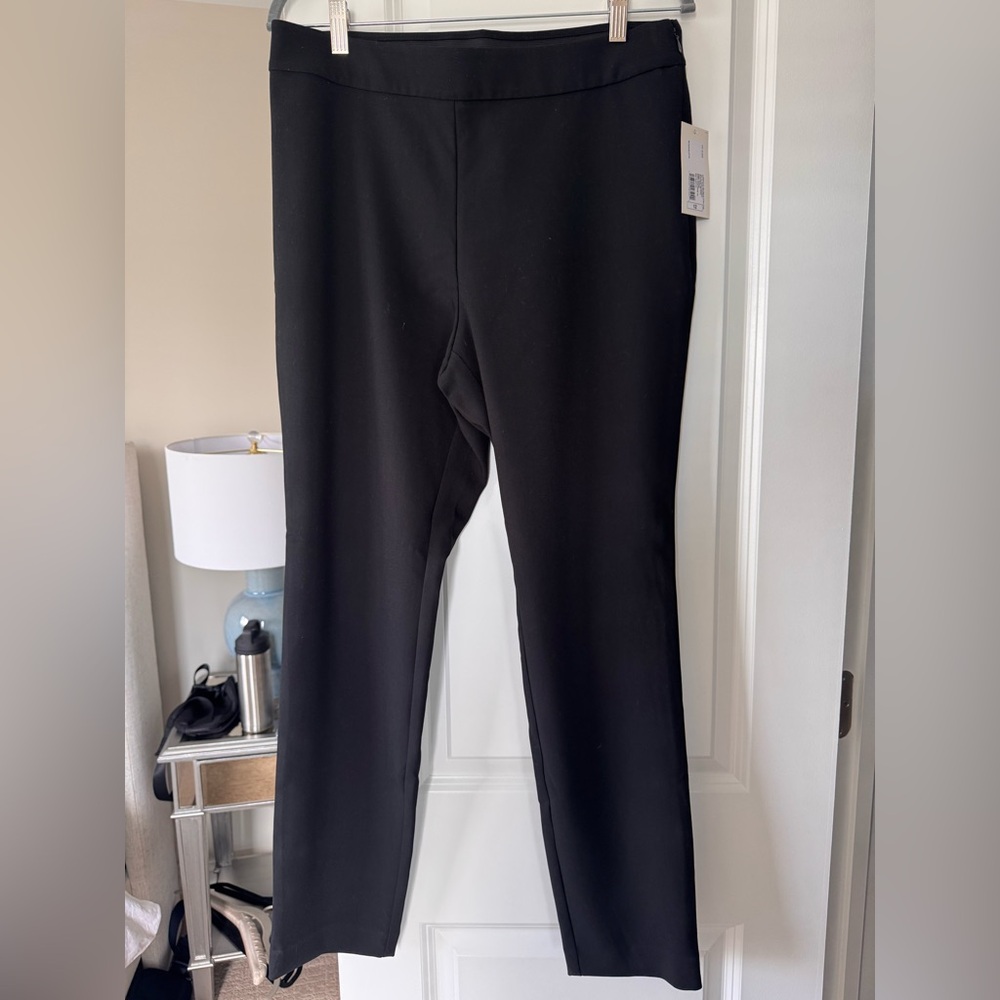 a new day Black Cropped Ankle Pants Size 12 Long